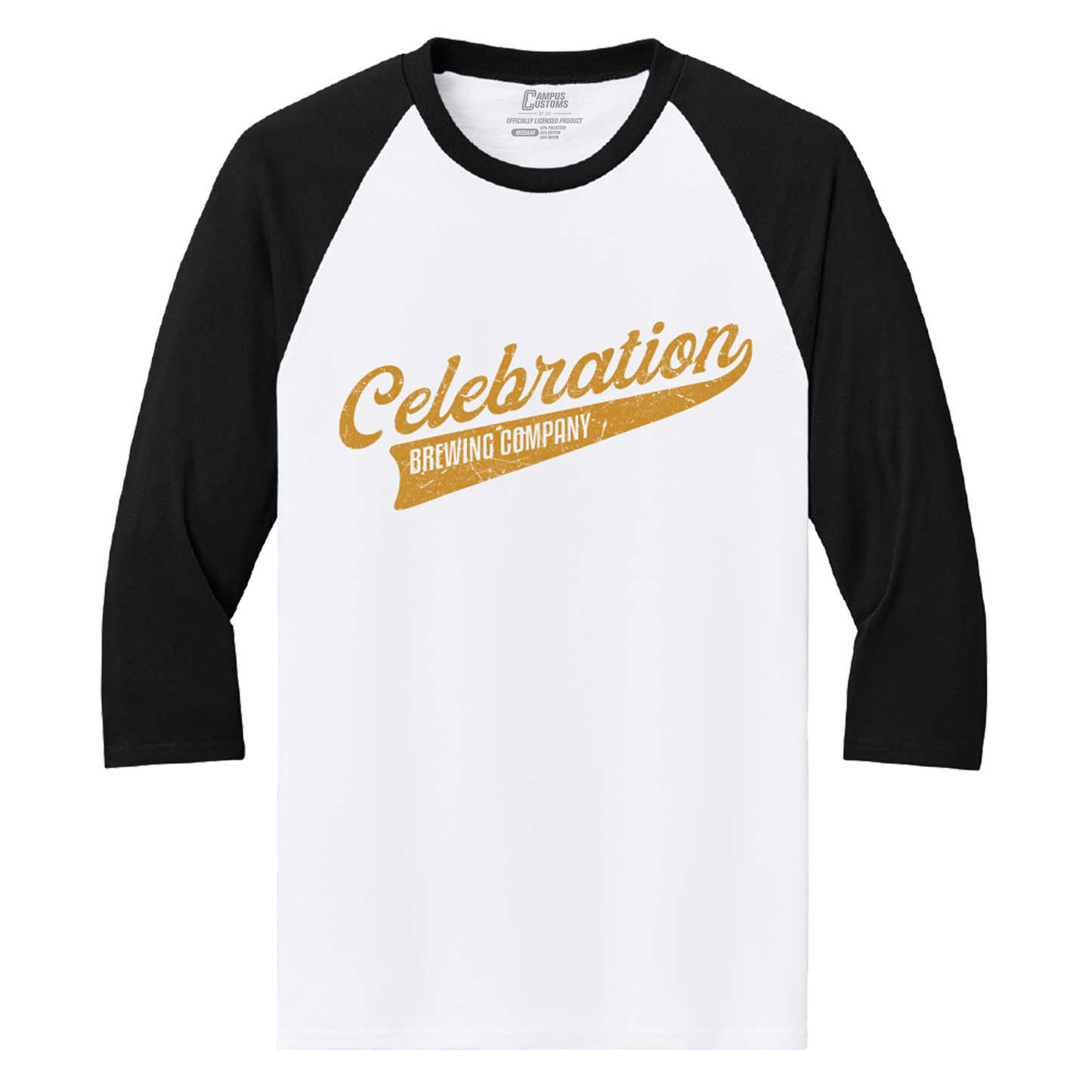 Celebration Brewing Baseball T-Shirt
