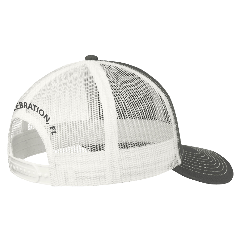Celebration Brewing Company Round Logo Mesh Cap Charcoal Back