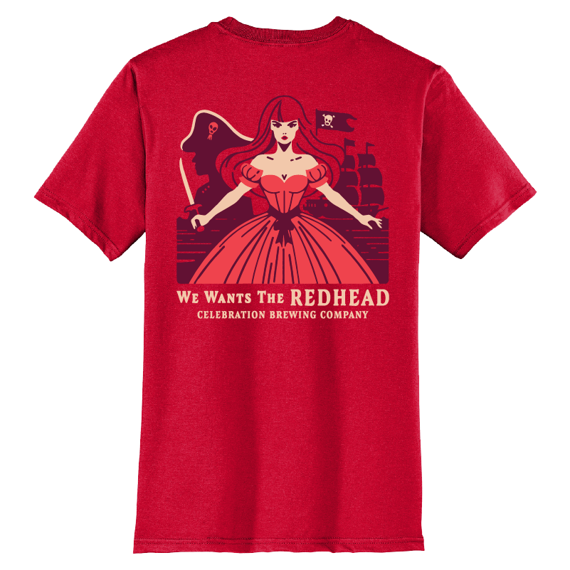 Celebration Brewing Company We Wants The Redhead T-Shirt Back