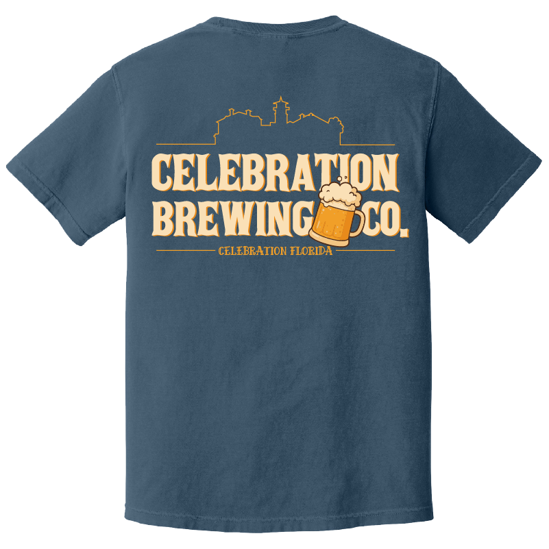 Celebration Brewing Company Pint T-Shirt Back