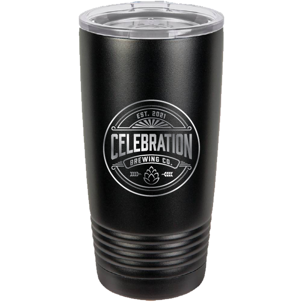 Celebration Brewing Company Round Logo Thermal Tumbler