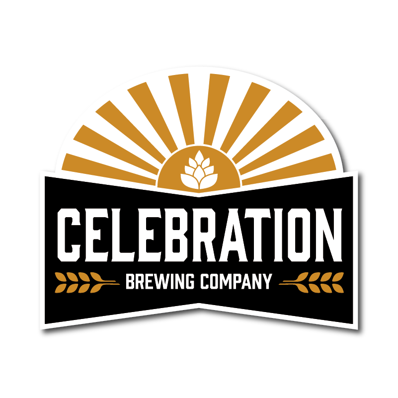 Celebration Brewing Company Sunburst Decal