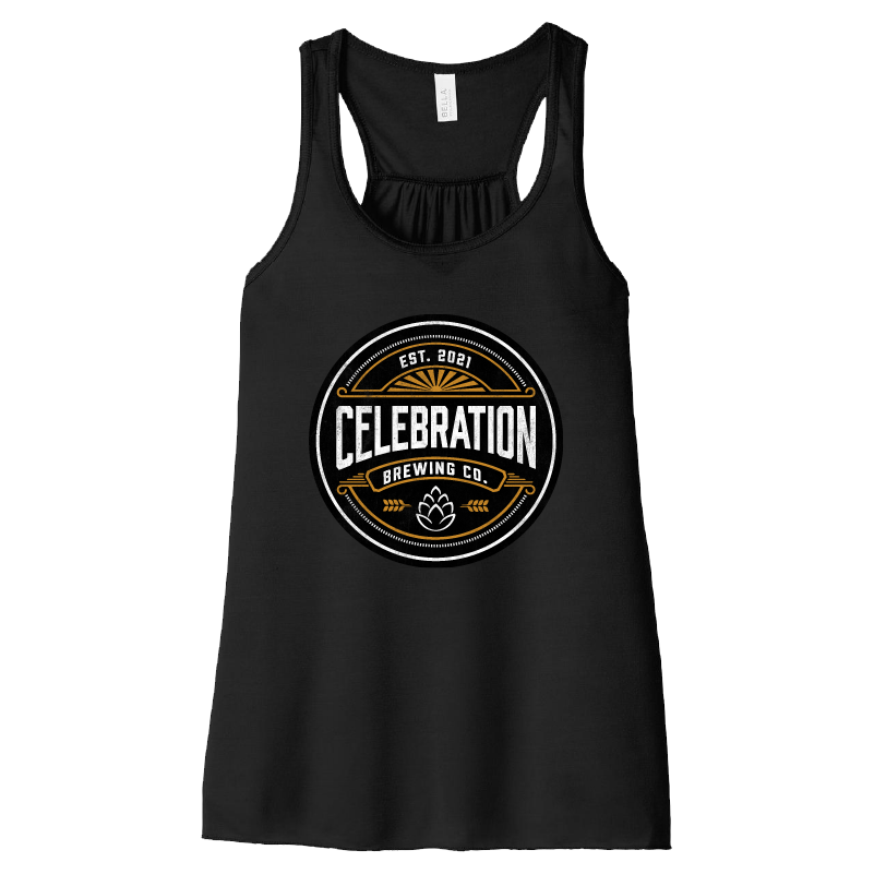 Celebration Brewing Company Womens Round Logo Tank Top