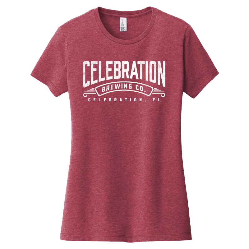 Celebration Brewing Company Womens Wordmark T-Shirt