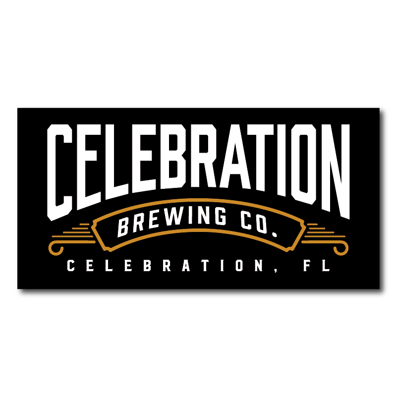 Celebration Brewing Company Wordmark Decal