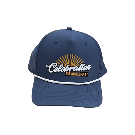 Cursive Sunburst Rope Hat