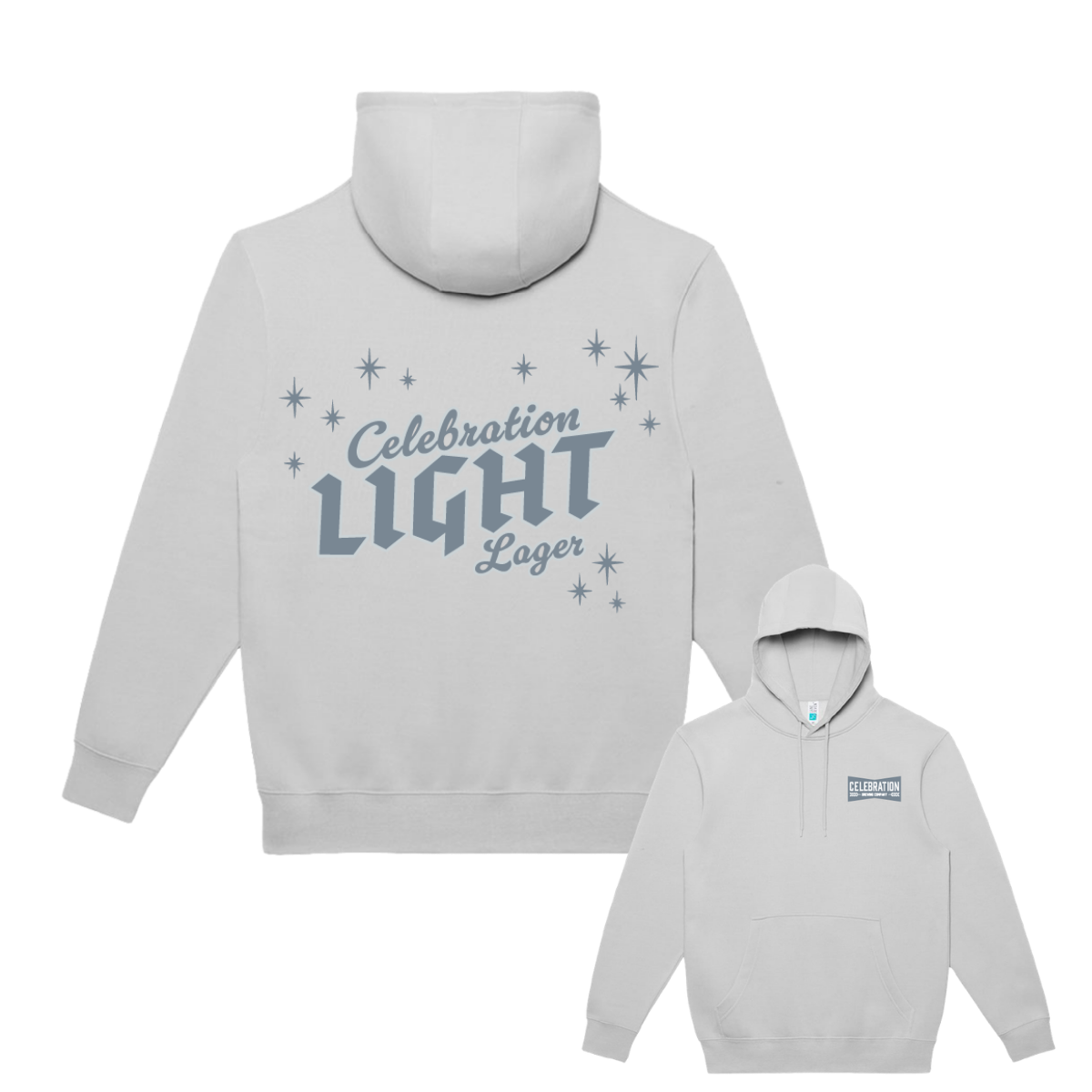 Celebration Brewing Co Celebration Light Lager Hoodie Double