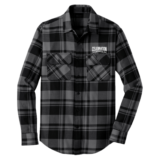 Celebration Brewing Company Flannel Long Sleeve T-Shirt