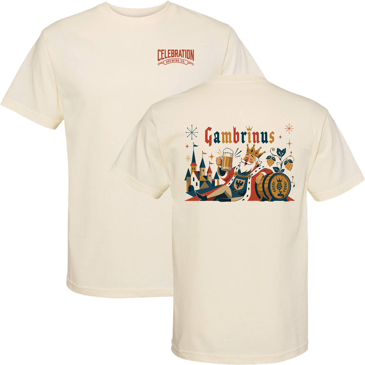 Celebration Brewing Company Gambrinus Oktoberfest T-Shirt