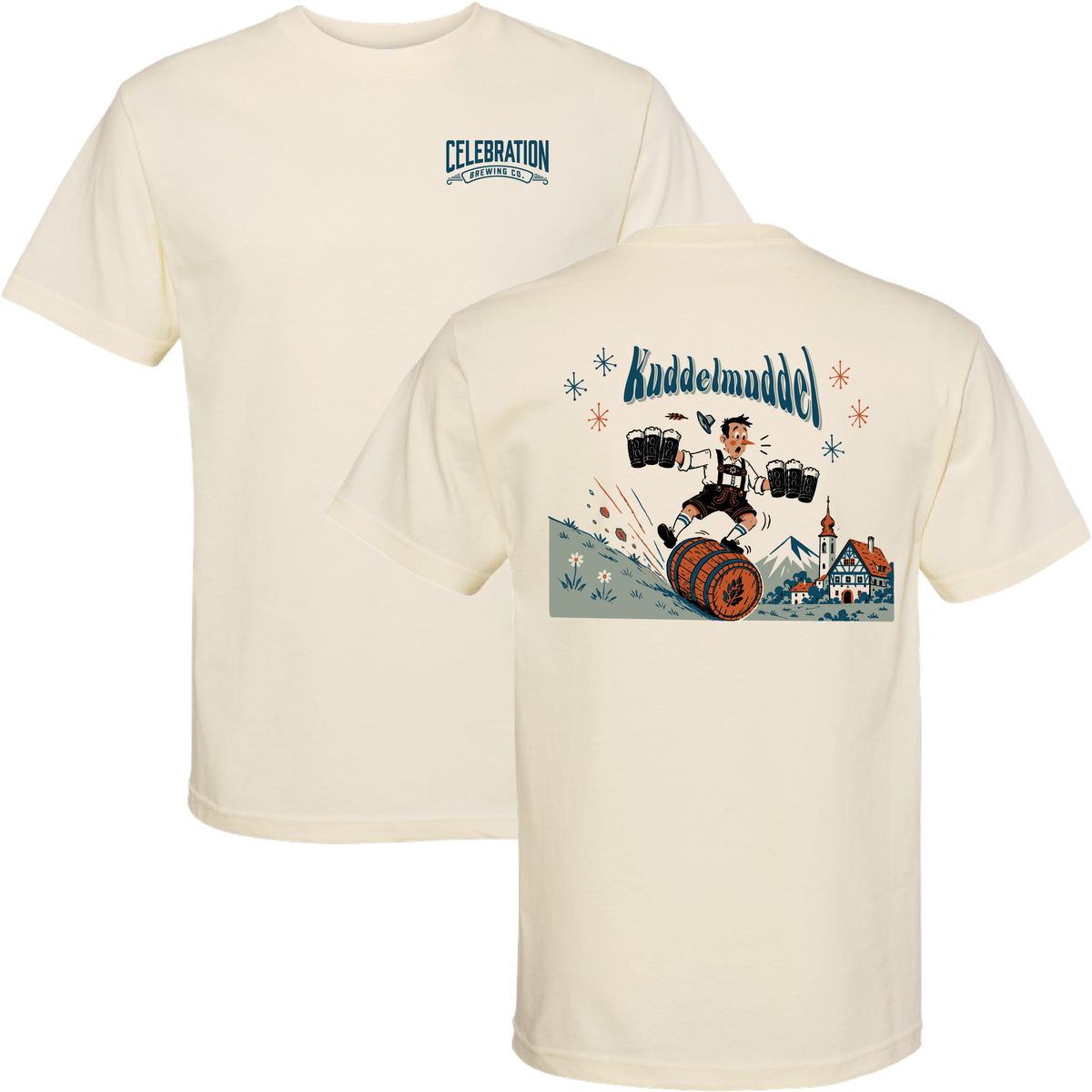Celebration Brewing Company Kuddelmuddel Oktoberfest T-Shirt