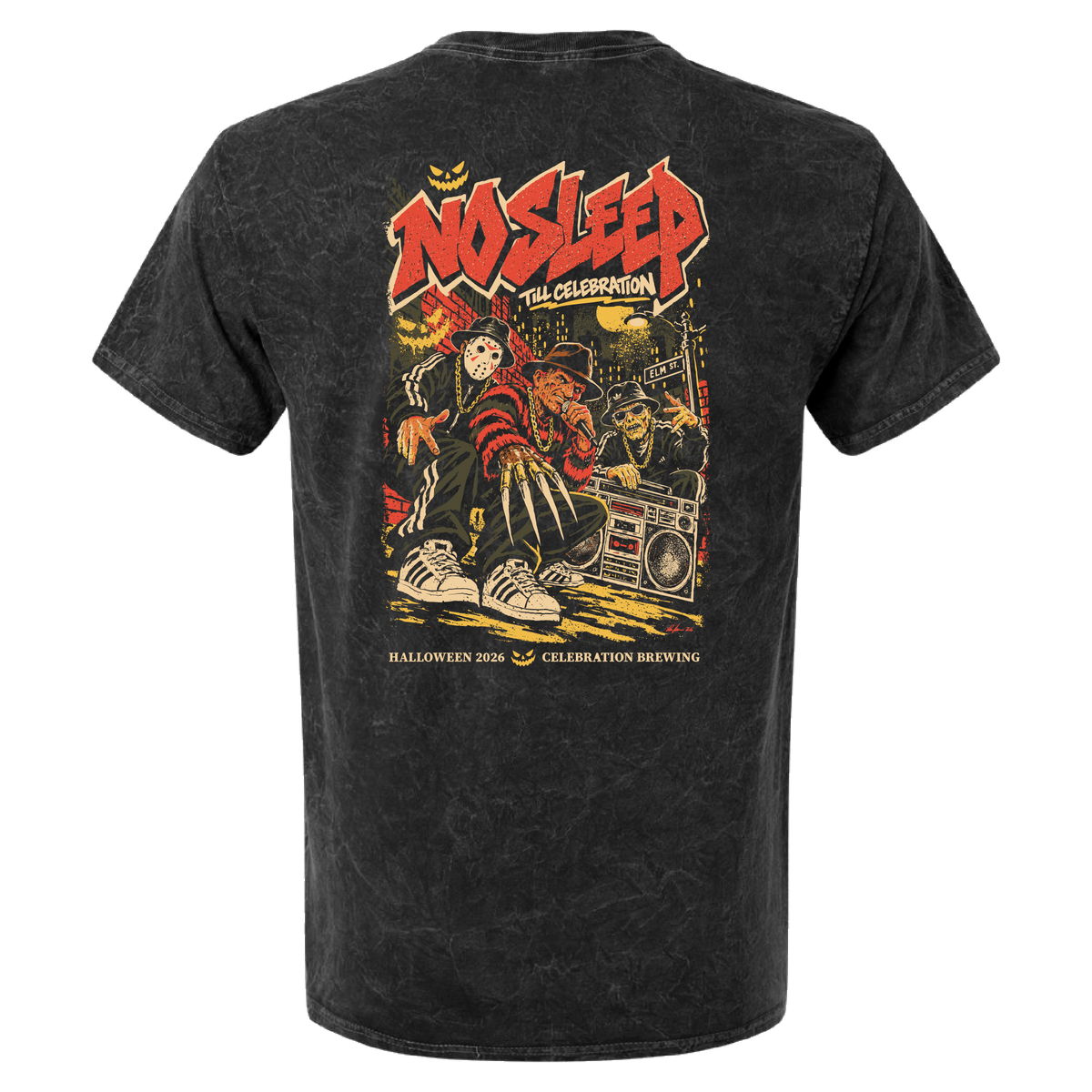 Celebration Brewing Company No Sleep Til Halloween T-Shirt