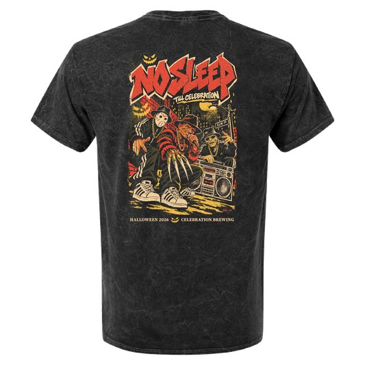 Celebration Brewing Company No Sleep Til Halloween T-Shirt