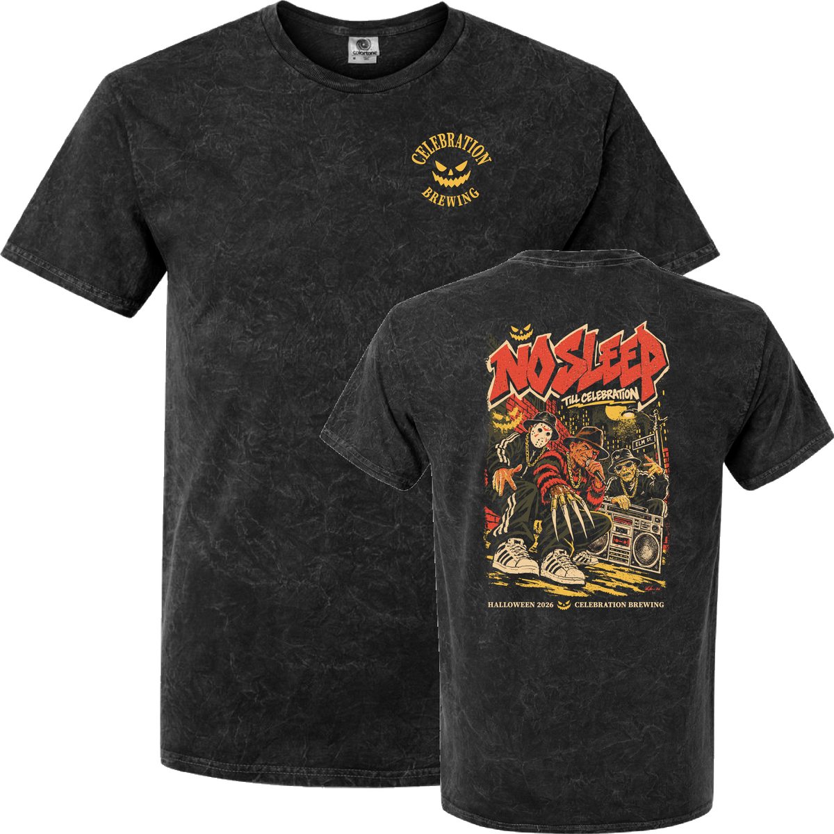 Celebration Brewing Company No Sleep Til Halloween T-Shirt