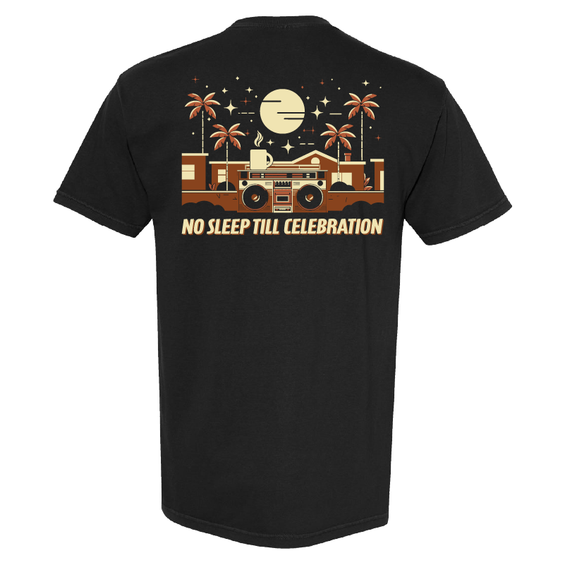Celebration Brewing Company No Sleep Till Celebration T-Shirt