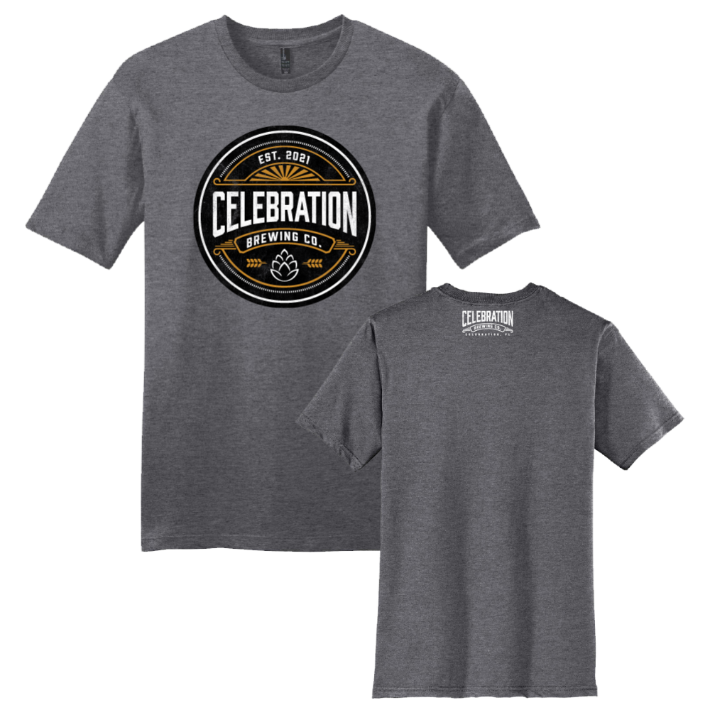 Celebration Brewing Company Round Logo T-Shirt Both