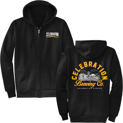 Celebration Brewing Company Skyline Hoodie