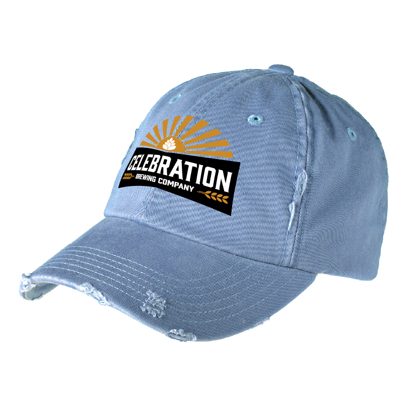 Celebration Brewing Company Sunburst Distressed Cap