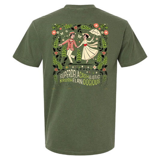 Celebration Brewing Company Superdelacashilistickrushelanidocious T-Shirt
