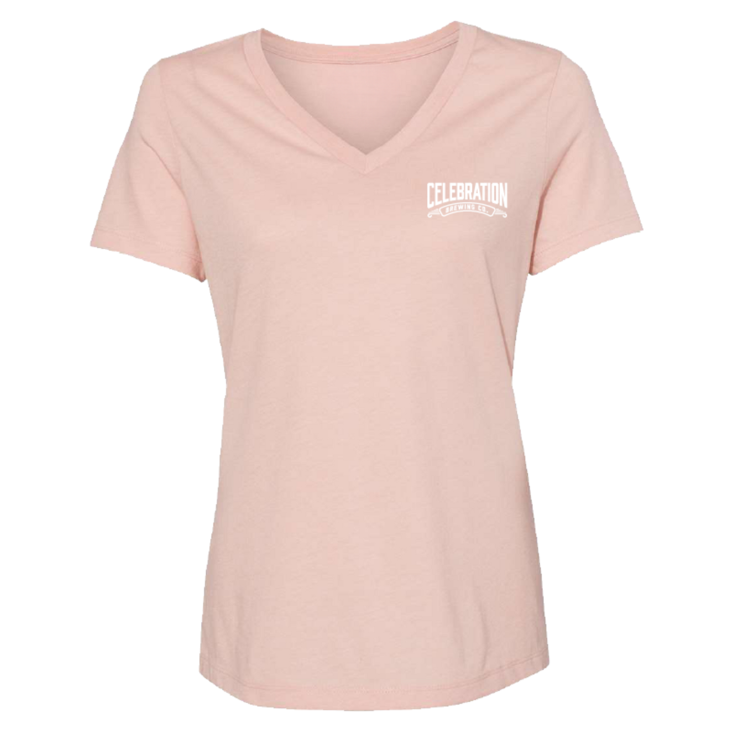 Womens Groovy V-Neck T-Shirt