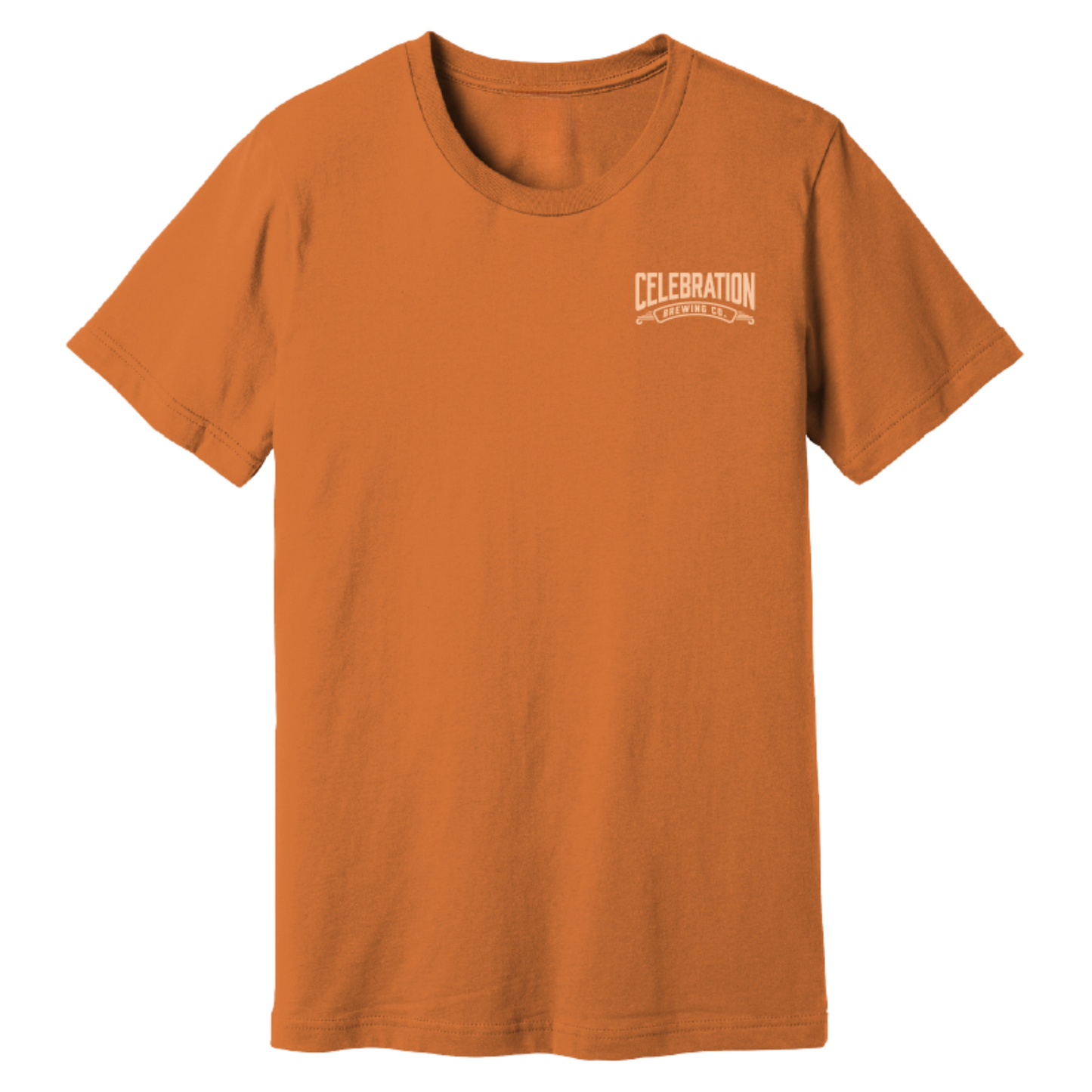 Celebration Brewing Company Back Porch T-Shirt Orange
