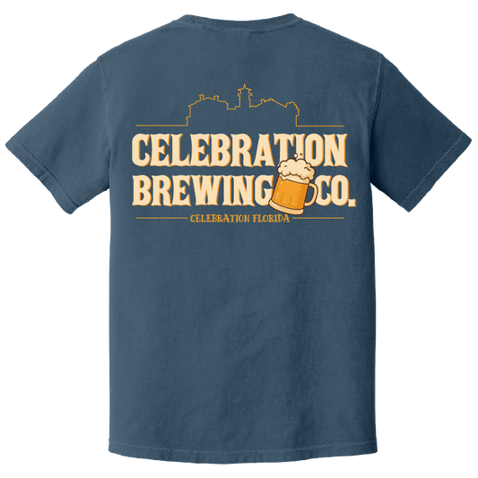 Celebration Brewing Company Pint T-Shirt Back