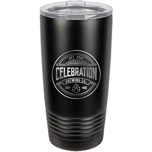 Celebration Brewing Company Round Logo Thermal Tumbler