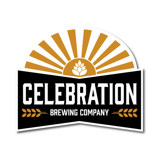 Celebration Brewing Company Sunburst Decal