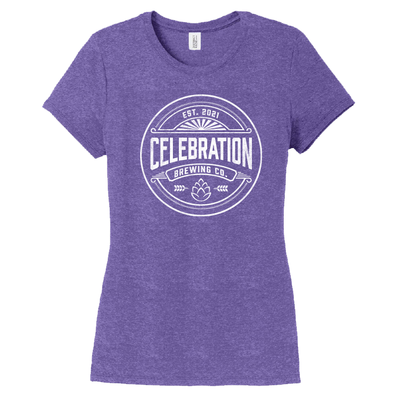 Celebration Brewing Company Womens Round Logo T-Shirt