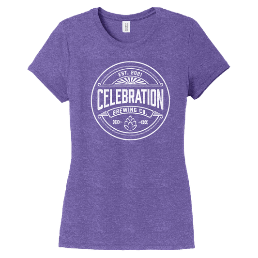 Celebration Brewing Company Womens Round Logo T-Shirt