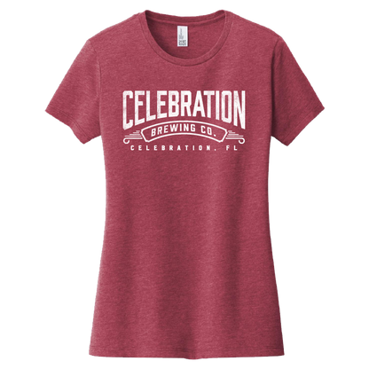 Celebration Brewing Company Womens Wordmark T-Shirt