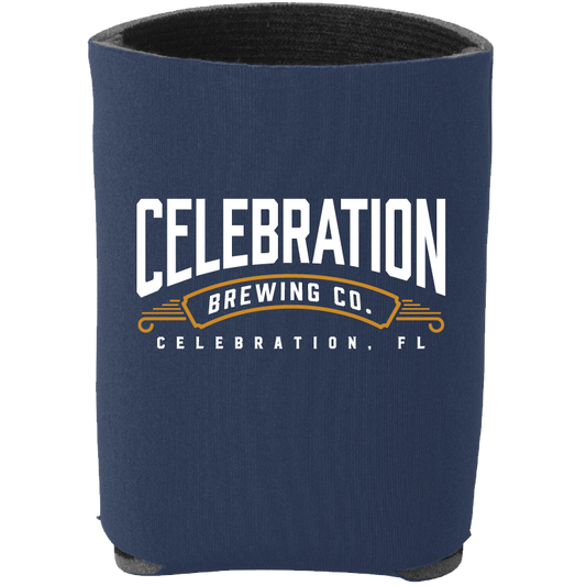 Celebration Brewing Company Wordmark Koozie