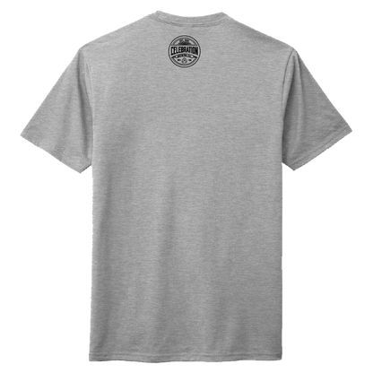 Celebration Brewing Company Wordmark T-Shirt Grey Frost Back
