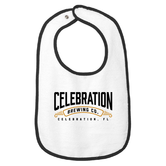 Celebration Brewing Company Infant Wordmark Bib