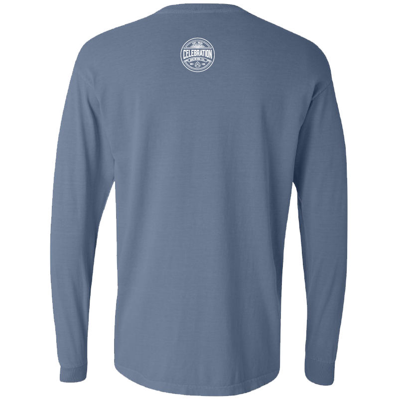 Celebration Brewing Company Womens Wordmark Long Sleeve T-Shirt Back