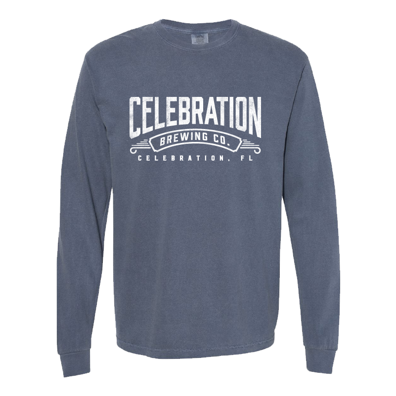 Celebration Brewing Company Womens Wordmark Long Sleeve T-Shirt