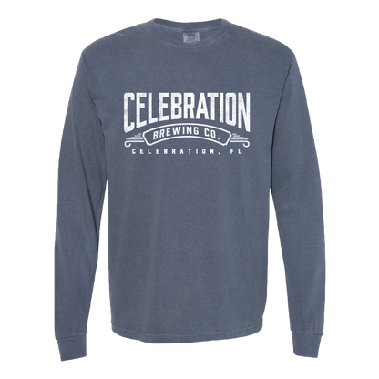 Celebration Brewing Company Womens Wordmark Long Sleeve T-Shirt